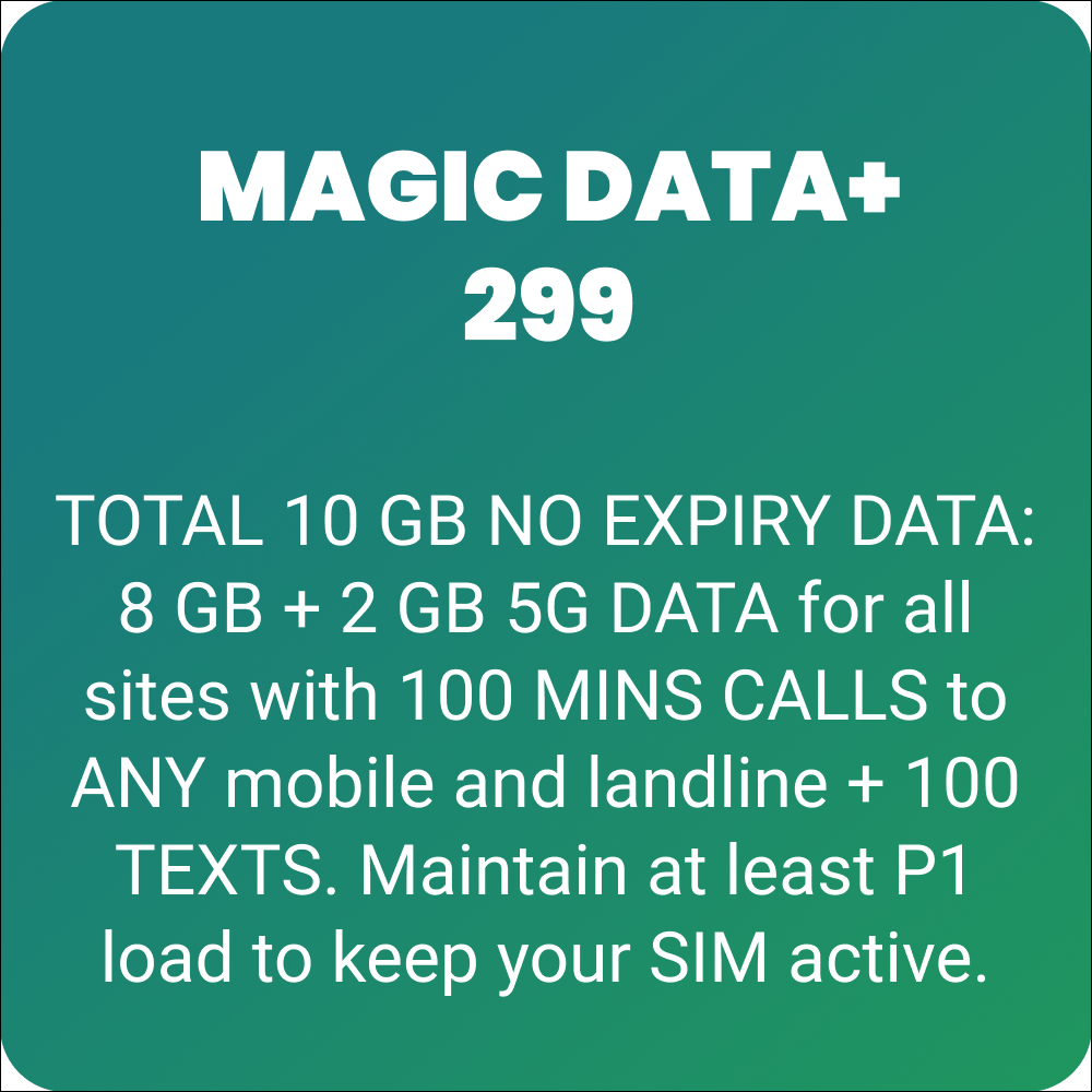 MAGIC DATA+ 299